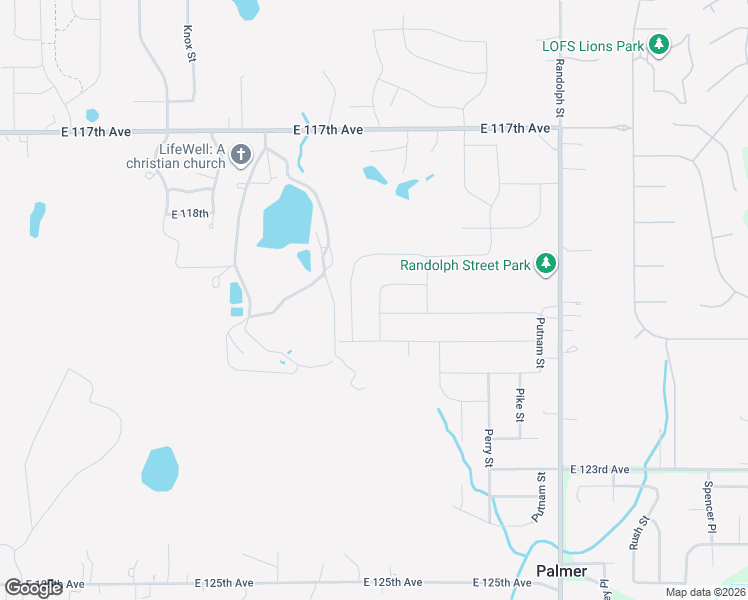 map of restaurants, bars, coffee shops, grocery stores, and more near 11964 Morgan St in Winfield