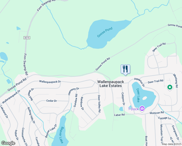 map of restaurants, bars, coffee shops, grocery stores, and more near 20 State Route 3008 in Wayne