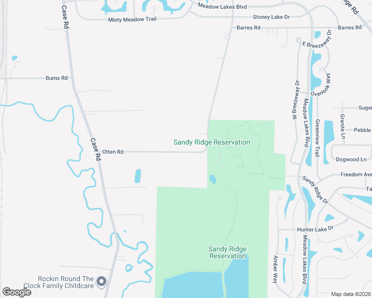 map of restaurants, bars, coffee shops, grocery stores, and more near 38444 Otten Road in North Ridgeville