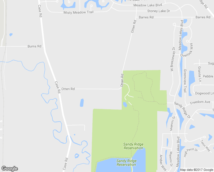 map of restaurants, bars, coffee shops, grocery stores, and more near 38444 Otten Road in North Ridgeville