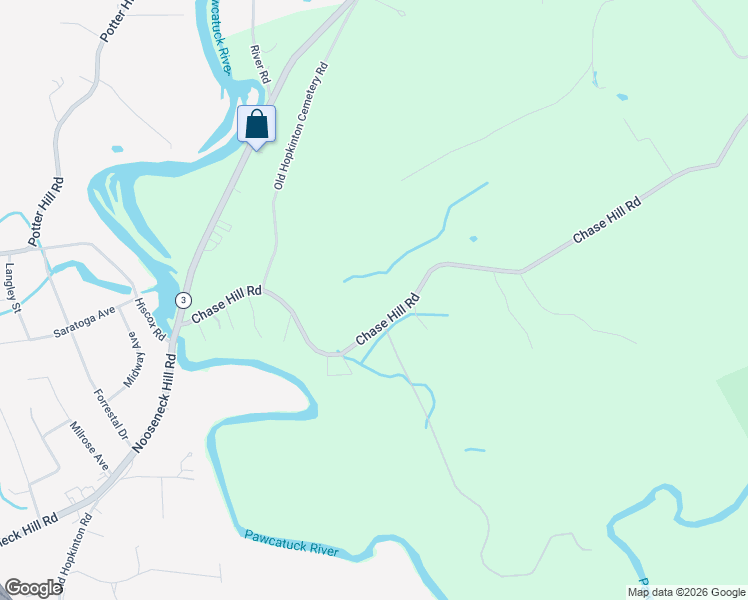 map of restaurants, bars, coffee shops, grocery stores, and more near 73 Narragansett Way in Hopkinton
