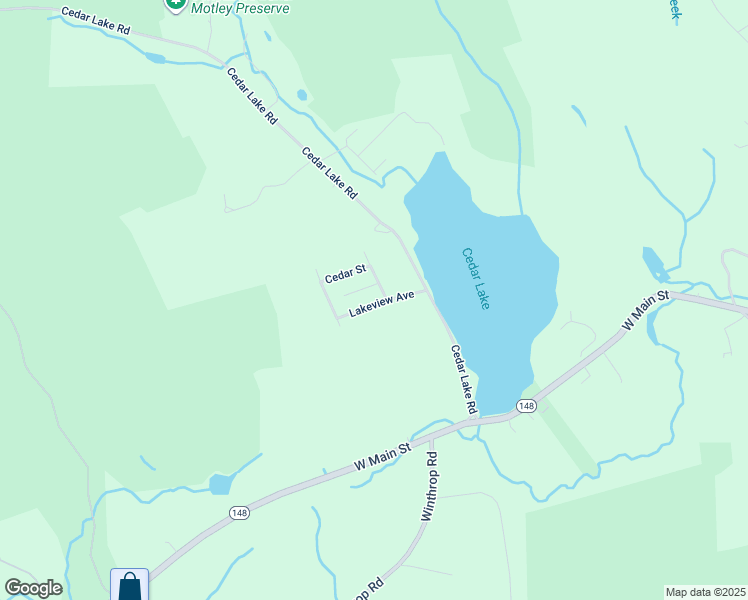 map of restaurants, bars, coffee shops, grocery stores, and more near 18 Lakeview Avenue in Chester