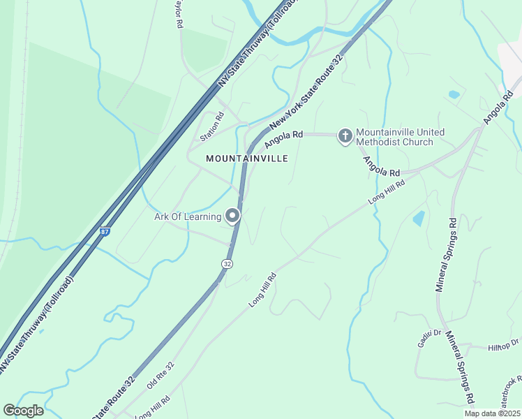 map of restaurants, bars, coffee shops, grocery stores, and more near 29 Hess Road in Mountainville