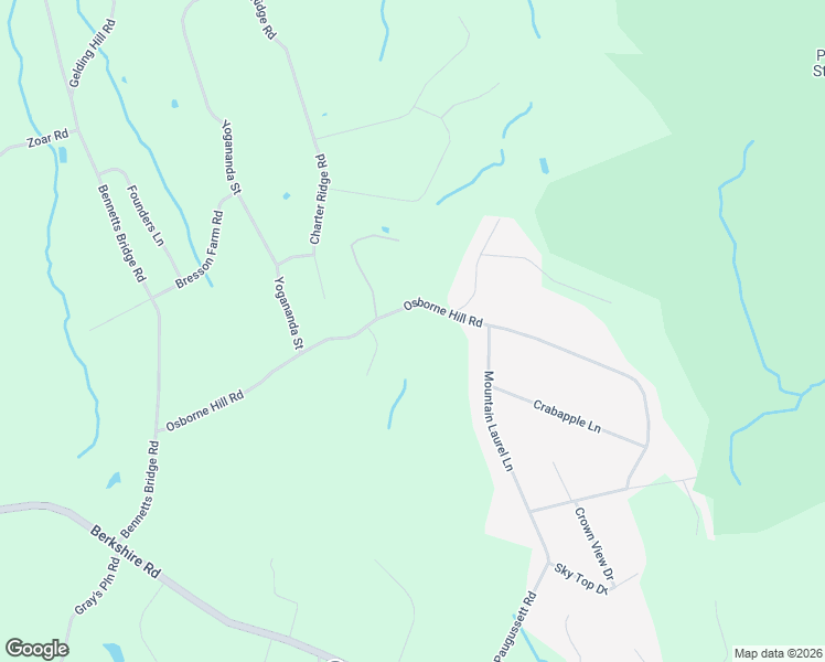 map of restaurants, bars, coffee shops, grocery stores, and more near 40 Osborne Hill Road in Newtown