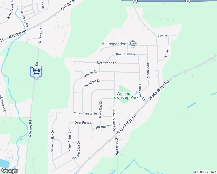 map of restaurants, bars, coffee shops, grocery stores, and more near 622 Cobblestone Drive in Amherst