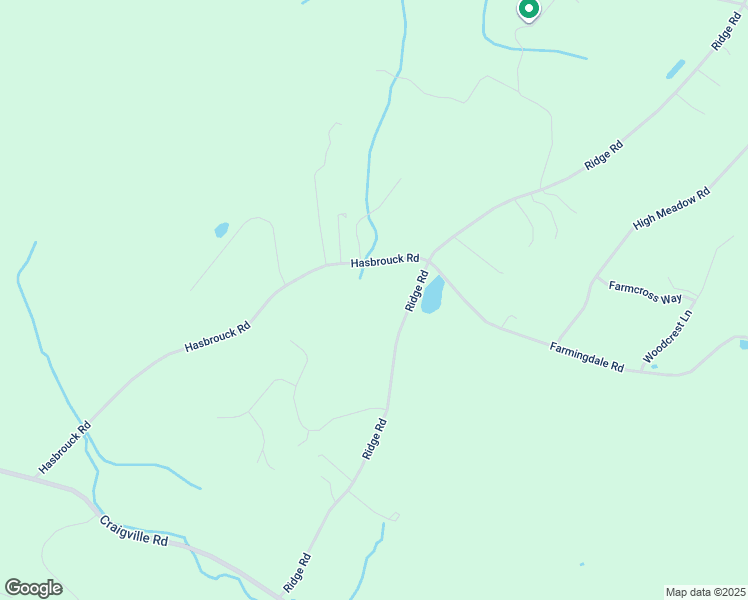map of restaurants, bars, coffee shops, grocery stores, and more near 89 Ridge Road in Goshen