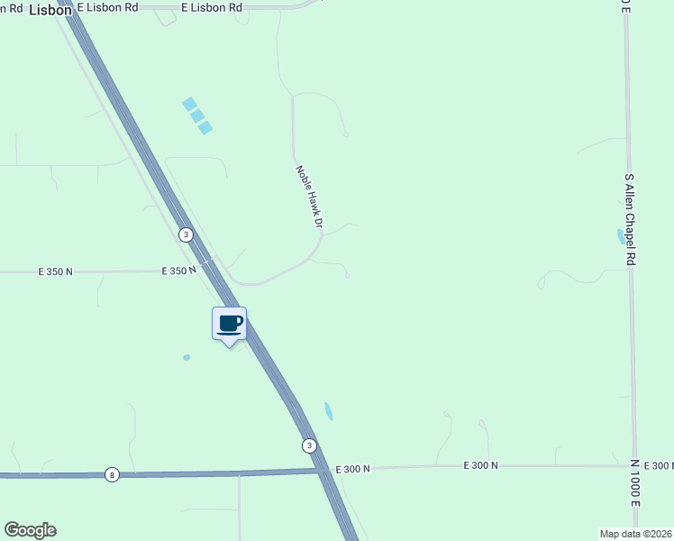 map of restaurants, bars, coffee shops, grocery stores, and more near 904 Eagle Trce in Kendallville
