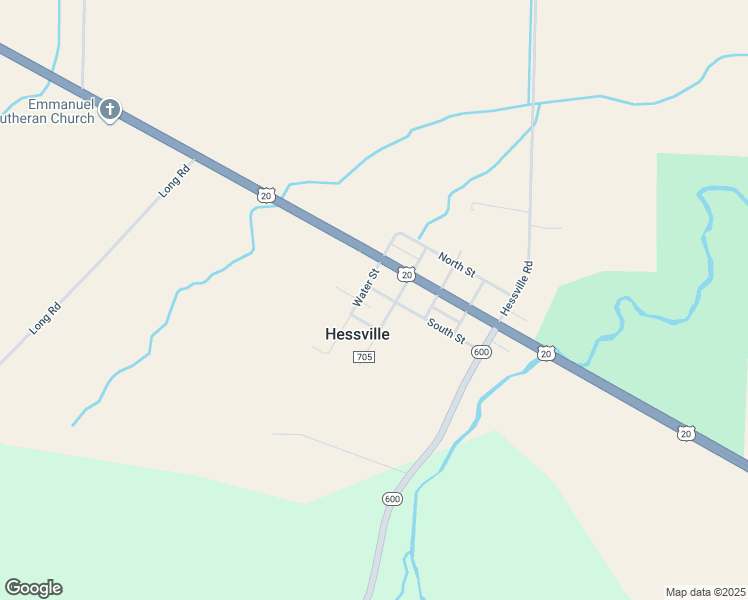 map of restaurants, bars, coffee shops, grocery stores, and more near 3239 Township Highway 705 in Lindsey