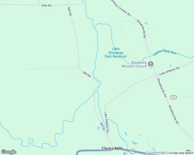 map of restaurants, bars, coffee shops, grocery stores, and more near 95-173 Mill Road in Clarks Mills