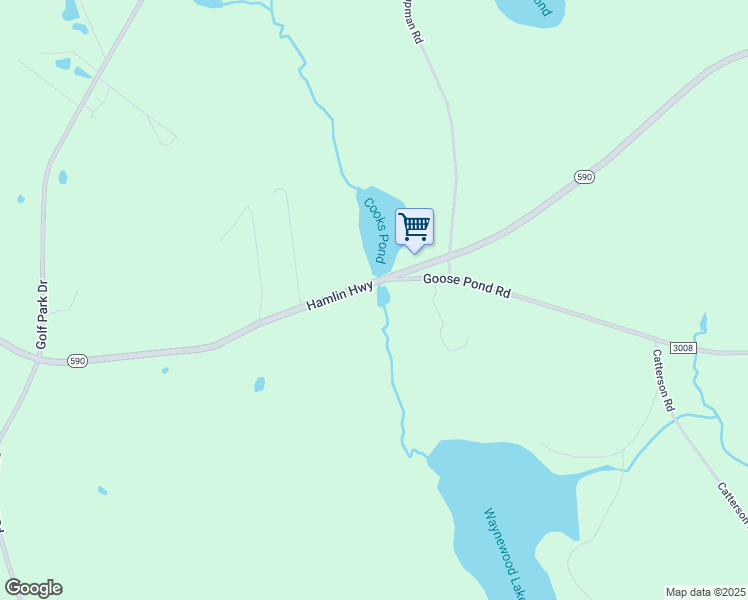 map of restaurants, bars, coffee shops, grocery stores, and more near 962 Hamlin Highway in Wayne