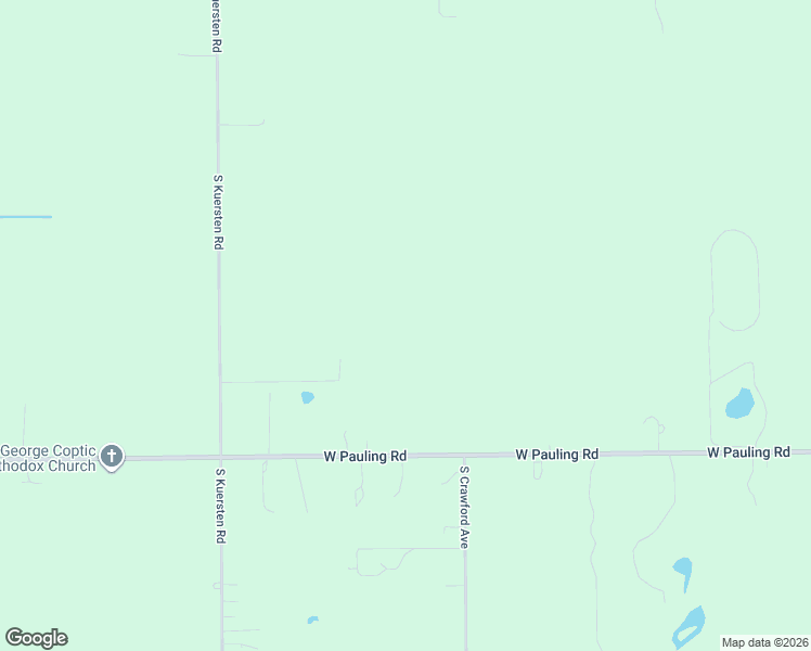 map of restaurants, bars, coffee shops, grocery stores, and more near 4300 West Pauling Road in Monee