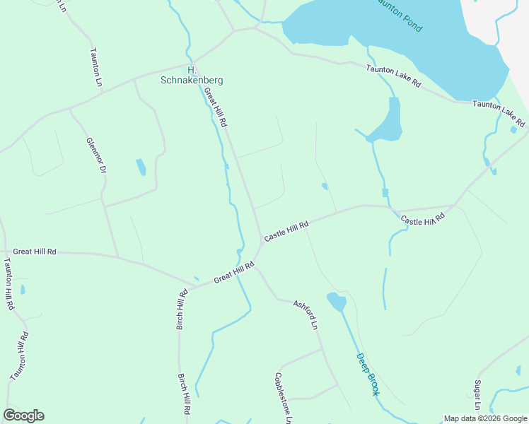 map of restaurants, bars, coffee shops, grocery stores, and more near 38 Great Hill Road in Newtown