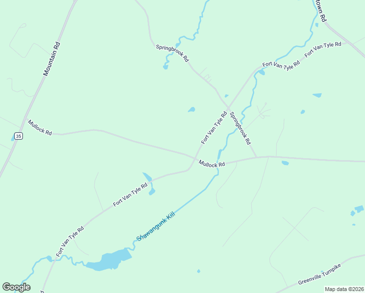 map of restaurants, bars, coffee shops, grocery stores, and more near 640 Mullock Road in Port Jervis