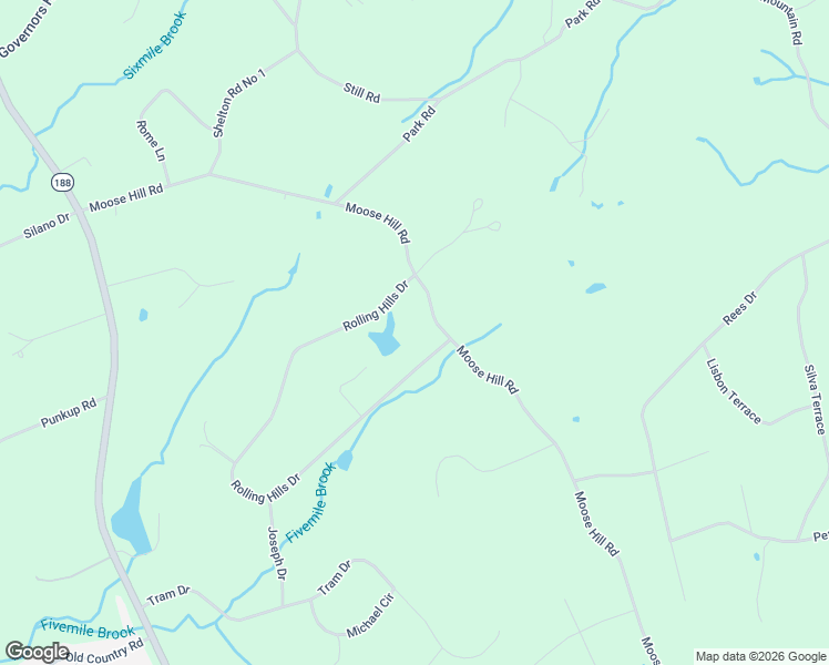 map of restaurants, bars, coffee shops, grocery stores, and more near 163 Moose Hill Road in Oxford