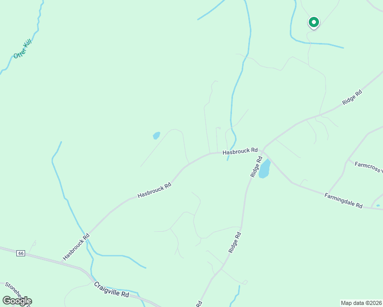 map of restaurants, bars, coffee shops, grocery stores, and more near 2 White Tail Drive in Goshen