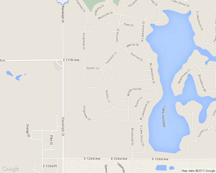 map of restaurants, bars, coffee shops, grocery stores, and more near 3228 Rustic Lane in Crown Point