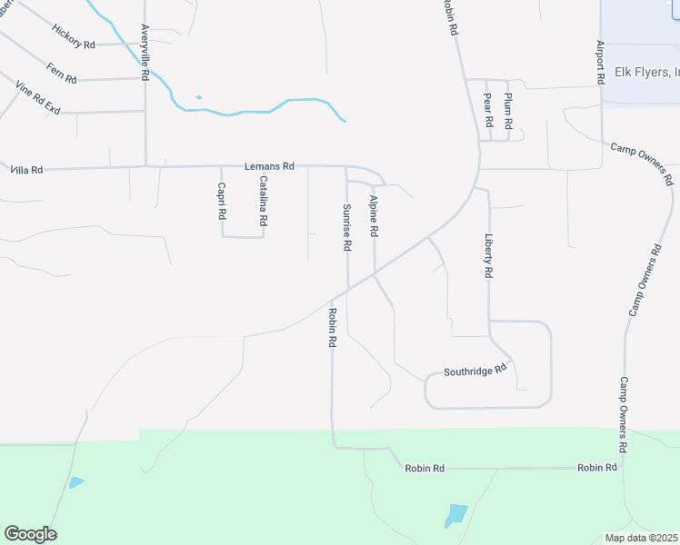map of restaurants, bars, coffee shops, grocery stores, and more near 125 Sunrise Road in St. Marys