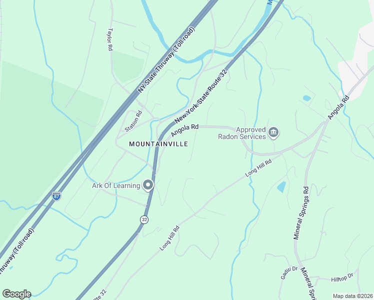 map of restaurants, bars, coffee shops, grocery stores, and more near 6 Storm Haven Road in Mountainville