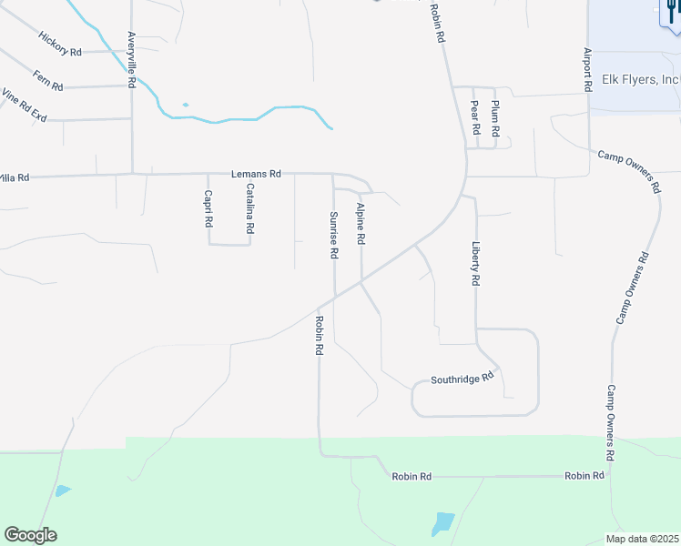 map of restaurants, bars, coffee shops, grocery stores, and more near 125 Sunrise Road in Saint Marys