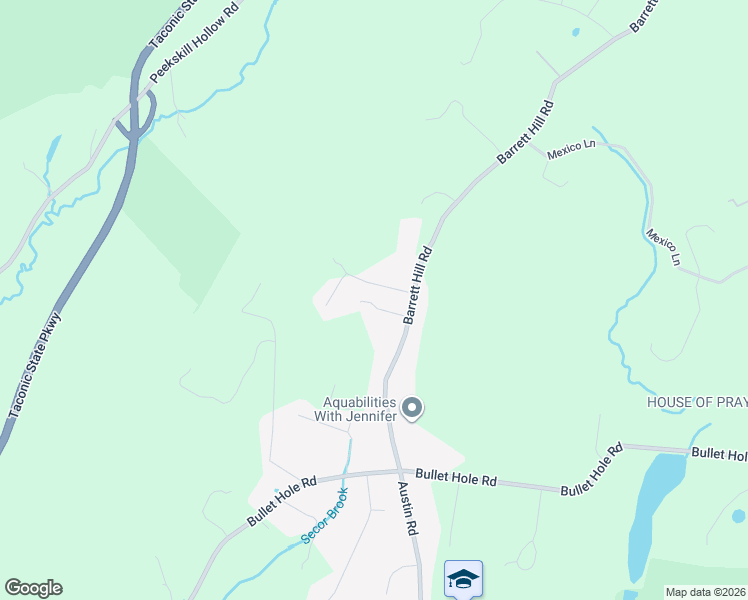 map of restaurants, bars, coffee shops, grocery stores, and more near 71 Barrett Hill Road in Mahopac