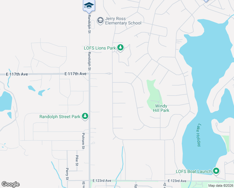 map of restaurants, bars, coffee shops, grocery stores, and more near 4037 Walnut Hill Circle in Crown Point