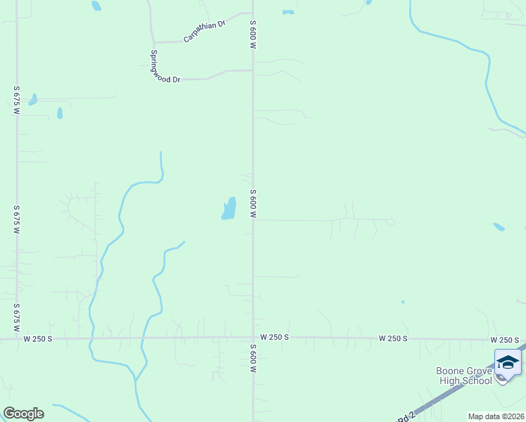 map of restaurants, bars, coffee shops, grocery stores, and more near 181-213 South 600 West in Hebron