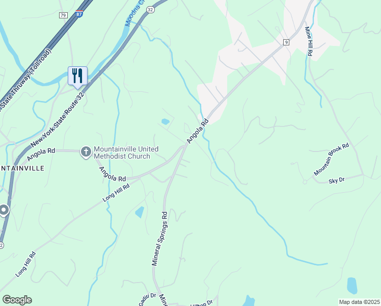 map of restaurants, bars, coffee shops, grocery stores, and more near 3 Clarkwood Drive in Cornwall