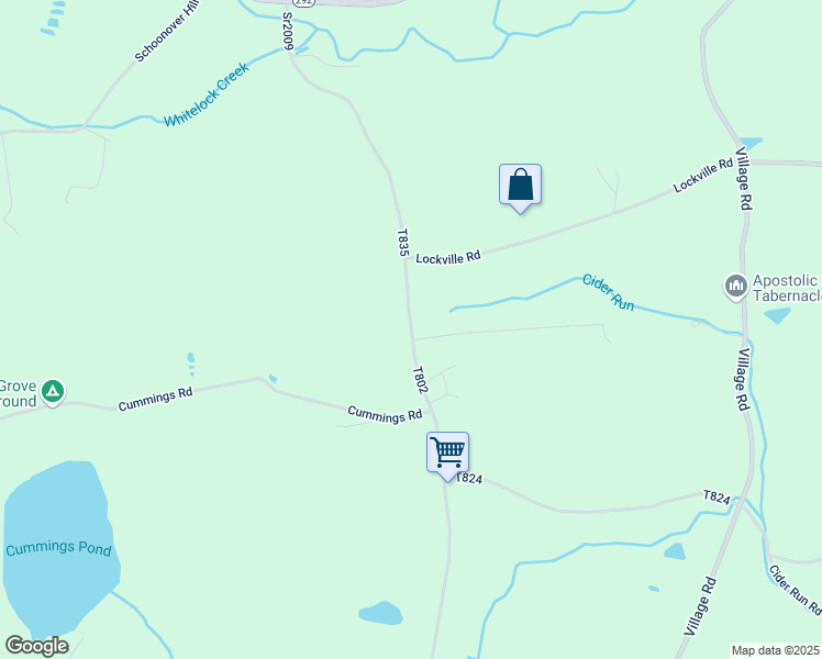 map of restaurants, bars, coffee shops, grocery stores, and more near T835 in Dallas