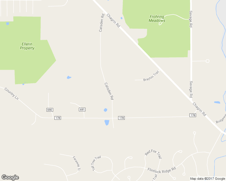 map of restaurants, bars, coffee shops, grocery stores, and more near 17095 Catsden Road in Chagrin Falls