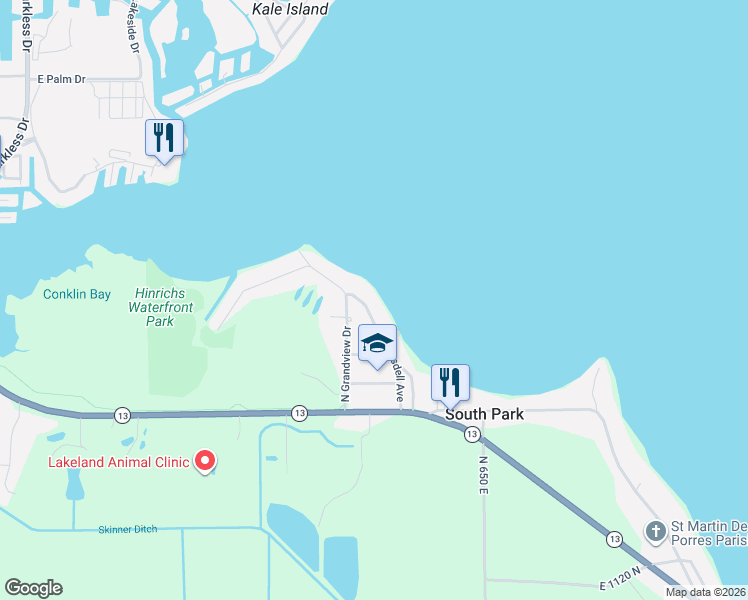 map of restaurants, bars, coffee shops, grocery stores, and more near 6201-6259 East Trusdell Avenue in Syracuse
