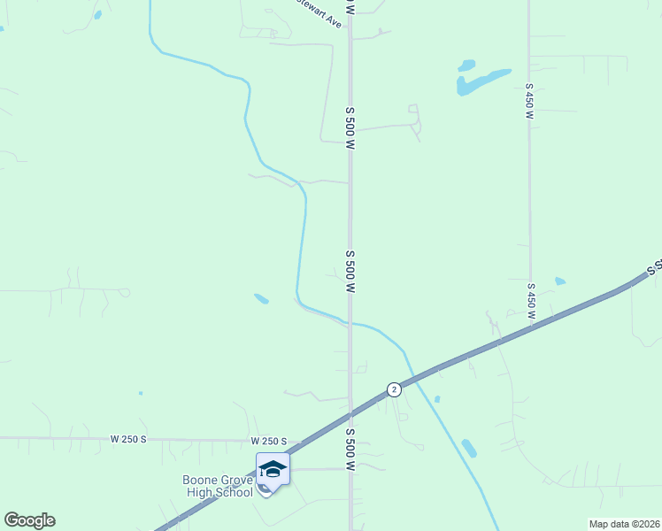 map of restaurants, bars, coffee shops, grocery stores, and more near 208 South 500 West in Valparaiso