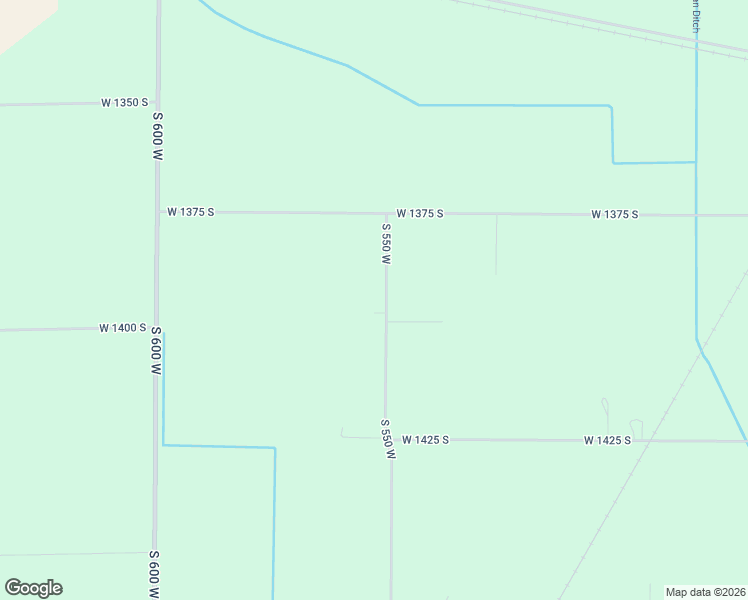 map of restaurants, bars, coffee shops, grocery stores, and more near 13776 South 550 West in Hanna