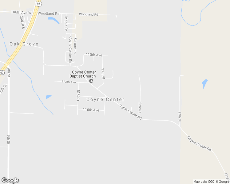 map of restaurants, bars, coffee shops, grocery stores, and more near 1819 Coyne Center Road in Milan