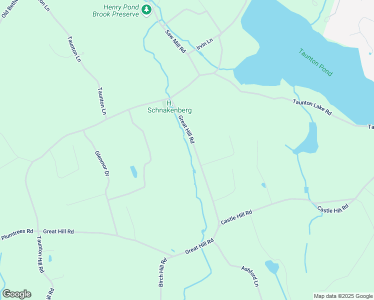 map of restaurants, bars, coffee shops, grocery stores, and more near 10 Great Hill Road in Newtown