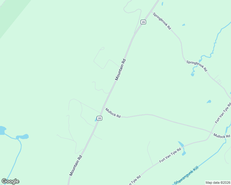 map of restaurants, bars, coffee shops, grocery stores, and more near 1235 Mountain Road in Port Jervis