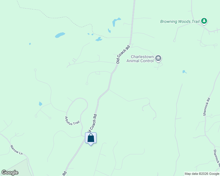map of restaurants, bars, coffee shops, grocery stores, and more near 197F Old Coach Road in Charlestown
