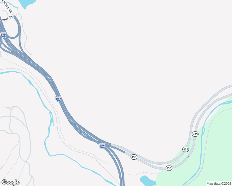 map of restaurants, bars, coffee shops, grocery stores, and more near Interstate 84 in Dunmore