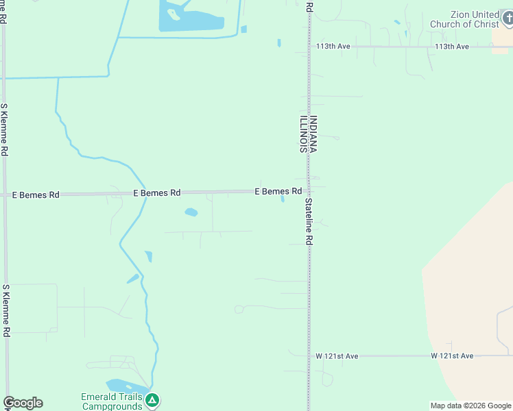 map of restaurants, bars, coffee shops, grocery stores, and more near 3428 East Red Oak Lane in Crete