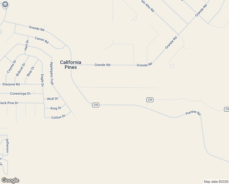 map of restaurants, bars, coffee shops, grocery stores, and more near 270 County Road 230 in Alturas