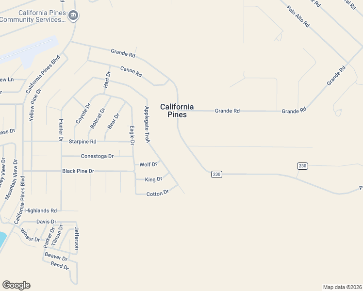 map of restaurants, bars, coffee shops, grocery stores, and more near 814-864 County Road 230 in Alturas