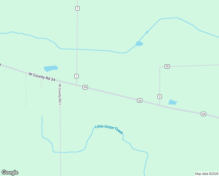 map of restaurants, bars, coffee shops, grocery stores, and more near 365 County Road 34 in Kendallville