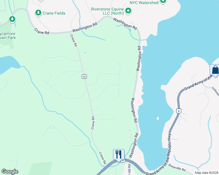 map of restaurants, bars, coffee shops, grocery stores, and more near 41 Harkin Road in Carmel Hamlet