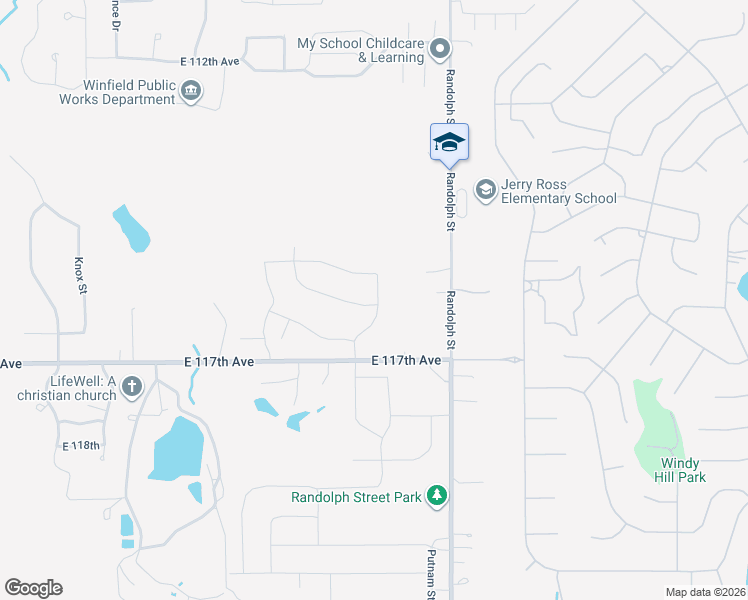 map of restaurants, bars, coffee shops, grocery stores, and more near in Winfield