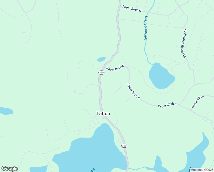 map of restaurants, bars, coffee shops, grocery stores, and more near 242 Pennsylvania 390 in Tafton