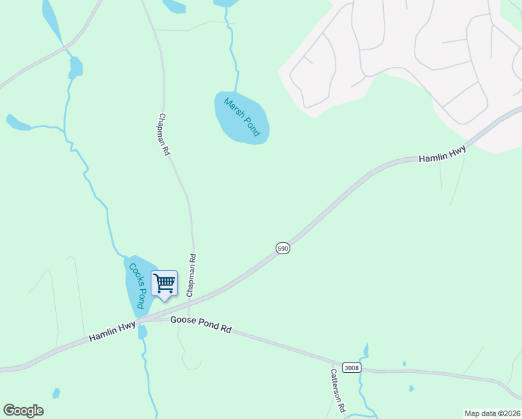 map of restaurants, bars, coffee shops, grocery stores, and more near 1145 Hamlin Highway in Wayne County