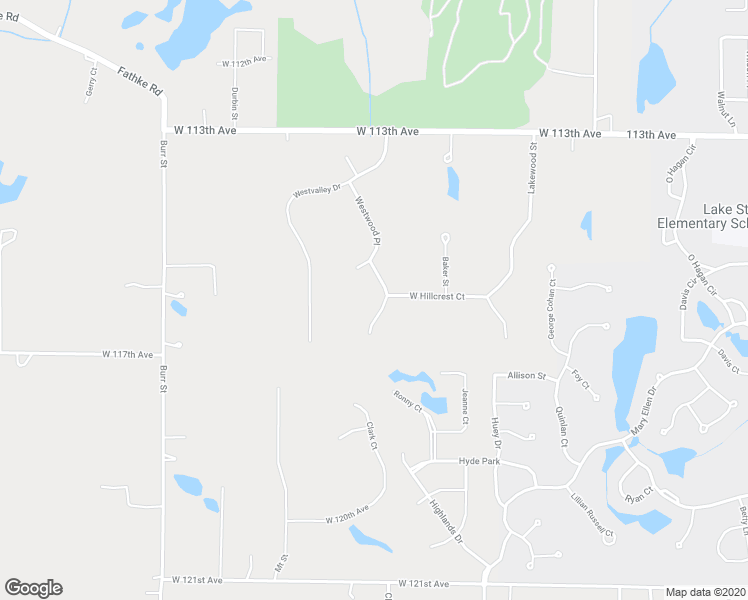 map of restaurants, bars, coffee shops, grocery stores, and more near 11606 Westwood Court in Crown Point