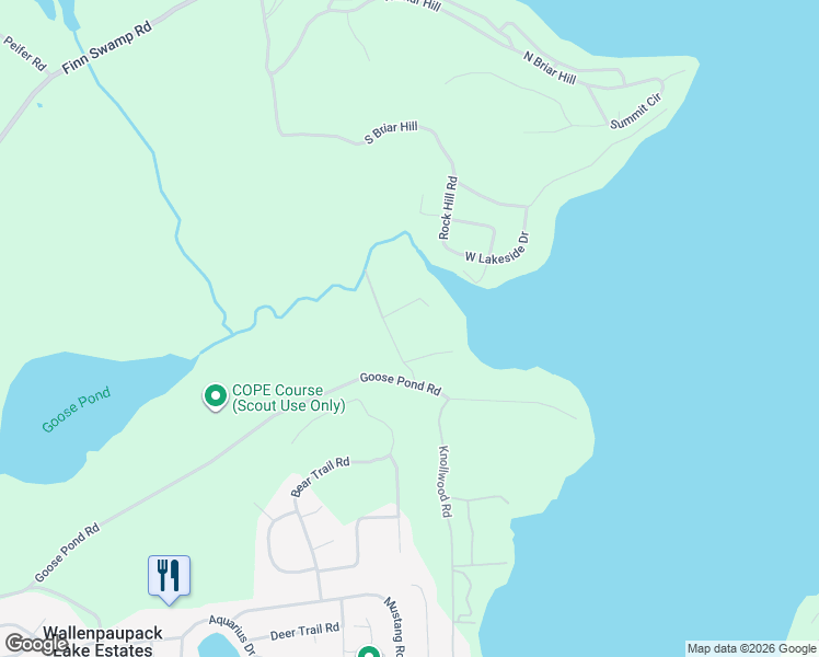 map of restaurants, bars, coffee shops, grocery stores, and more near 1189B1 Goose Pond Rd in Lakeville