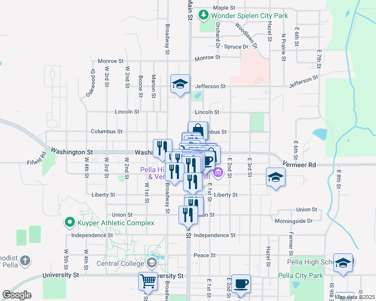 700 Washington Street, Pella IA Walk Score
