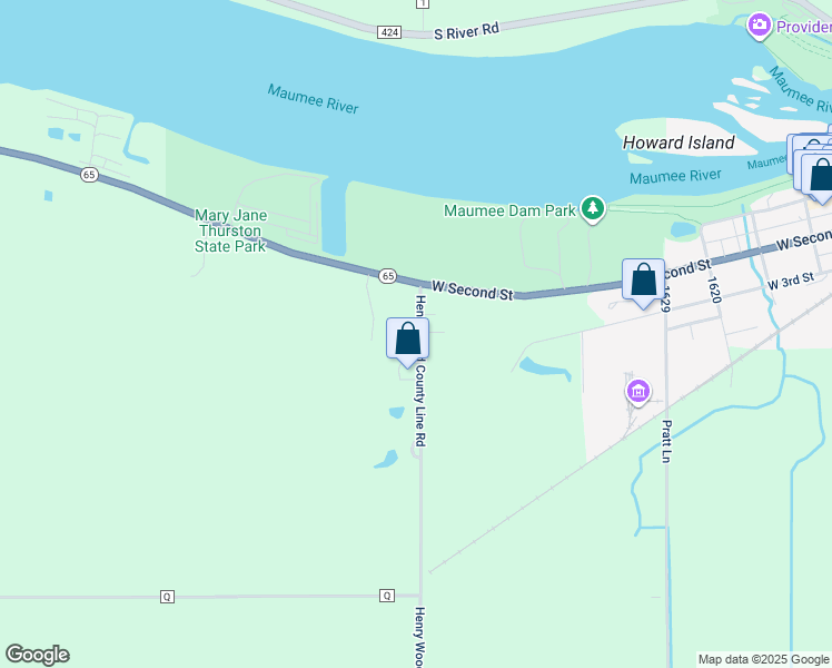 map of restaurants, bars, coffee shops, grocery stores, and more near 17532 Henry Wood County Road in Grand Rapids