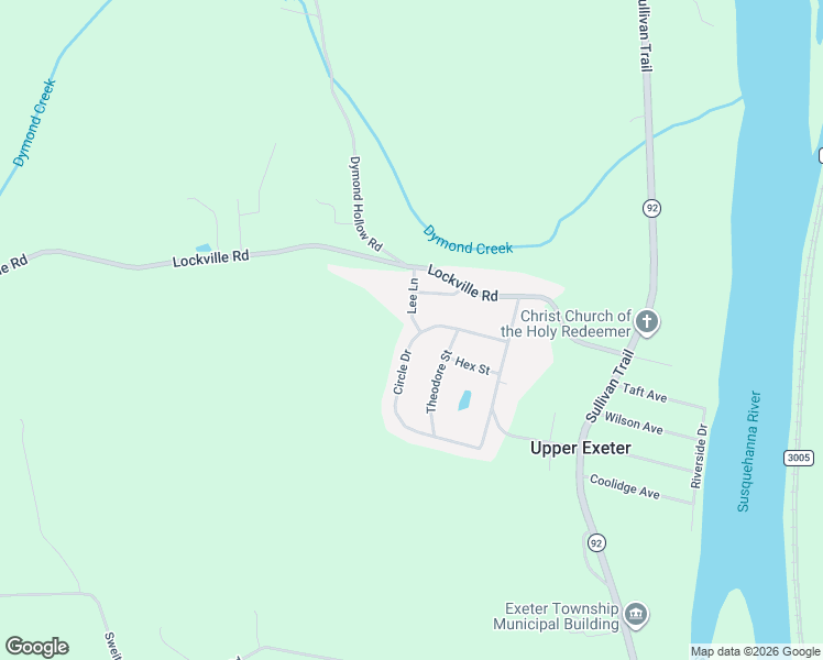 map of restaurants, bars, coffee shops, grocery stores, and more near 154 Circle Drive in Harding